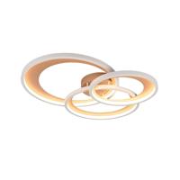 Trio Moderne plafondlampGranada mokka bruin - 673810365