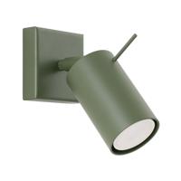 Wandlamp RING olijfgroen