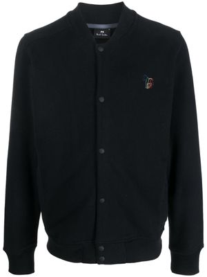 PS Paul Smith Bomberjack met geborduurd logo - Zwart