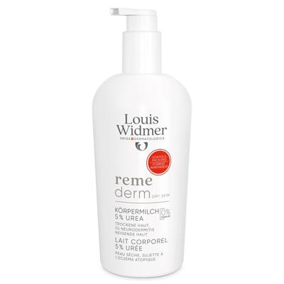 Louis Widmer Remederm Lichaamsmelk 5% Ureum ZP 400ml
