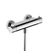 Hotbath Cobber X - Douchemengkraan Thermostatisch - met Doucheslang - met Onderaansluiting - Chroom