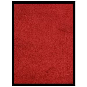 VidaXL Deurmat 40x60 cm rood