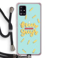 Always fries: Samsung Galaxy A51 5G Transparant Hoesje met koord