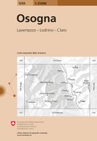 Wandelkaart - Topografische kaart 1293 Osogna | Swisstopo - thumbnail