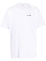 Off-White t-shirt à imprimé Caravaggio Arrow - Violet
