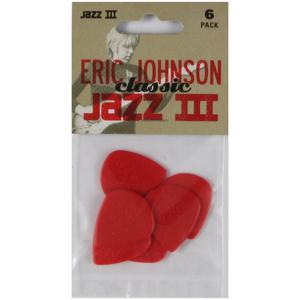 Dunlop Eric Johnson Classic Jazz III 6-pack plectrumset