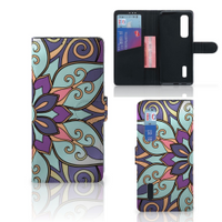 OPPO Find X2 Pro Hoesje Purple Flower