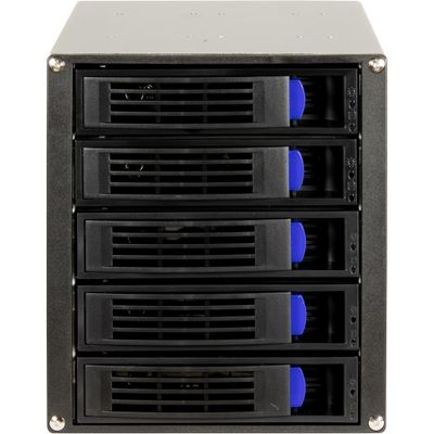 Inter-Tech ST-5255 HDD-behuizing Zwart 2.5/3.5"