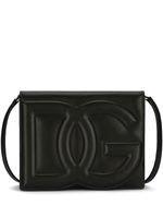 Dolce & Gabbana sac à bandoulière à logo DG - Noir