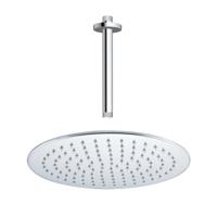 Fortifura Calvi Hoofddouche - 30cm - rond - plafondarm 20cm - chroom SW1139119/SW377830
