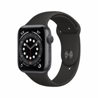 Refurbished Apple Watch Series 6 44mm Zwart  Als nieuw - thumbnail