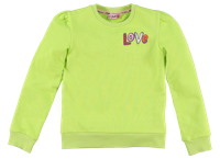 O'Chill Meisjes sweater - Babette - Lime groen - thumbnail