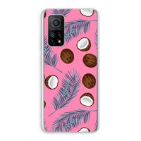 Kokosnoot roze: Xiaomi Mi 10T 5G Transparant Hoesje