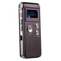 SK-012 8GB Voice Recorder USB professionele Dictaphone digitale audio met WAV MP3-speler VAR functie record (paars)