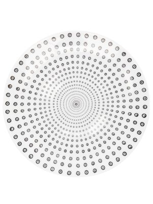 GINORI 1735 x 10 CORSO COMO assiette en porcelaine - Blanc