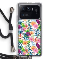 Tropisch 2: Xiaomi Mi 11 Ultra Transparant Hoesje met koord