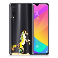 Xiaomi Mi 9 Lite Telefoonhoesje met Naam Horse Color - thumbnail