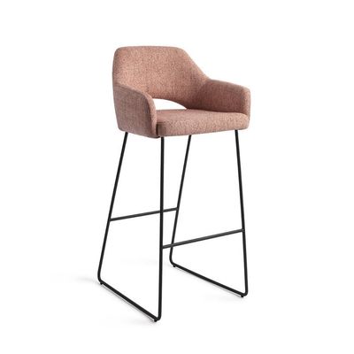 Jesper Home Yanai barkruk H75 Pink Punch slide black