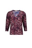 Studio Anneloes Emma Leopard Top 13349 T-shirt Korte Mouw 9997 Multi Color