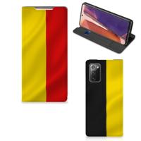 Samsung Galaxy Note20 | Standcase | Belgische Vlag Samsung Galaxy Note20 | Standcase | Belgische Vlag