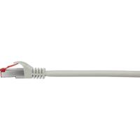 Renkforce RF-4724286 RJ45 Netwerkkabel, patchkabel CAT 6 S/FTP 30.00 m Grijs Snagless, Vergulde steekcontacten, Vlambestendig 1 stuk(s) - thumbnail