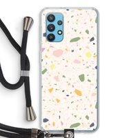 Terrazzo N°21: Samsung Galaxy A32 4G Transparant Hoesje met koord Terrazzo N°21: Samsung Galaxy A32 4G Transparant Hoesje met koord