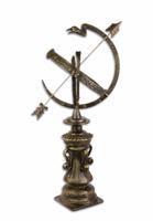 A CAST IRON SUNDIAL
