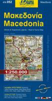 Wegenkaart - landkaart 52 Macedonia - Macedonië | Orama