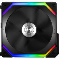 Lian Li UNI FAN AL120 Single Pack case fan RGB leds, 4-pins PWM fan-connector - thumbnail