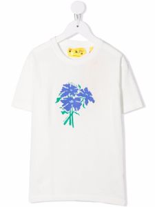 Off-White Kids t-shirt à imprimé graphique - Blanc