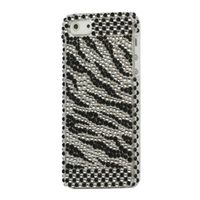Zebra rhinestone iPhone 5/5S hardcase - thumbnail