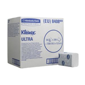 Kleenex Ultra gevouwen toiletpapier, 2-laags