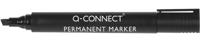 Q-CONNECT permanente marker, 1,2 / 5 mm, schuine punt, zwart