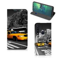 Motorola G8 Plus | Book Cover | New York Taxi