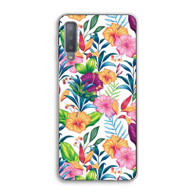 Tropisch 2: Samsung Galaxy A7 (2018) Transparant Hoesje