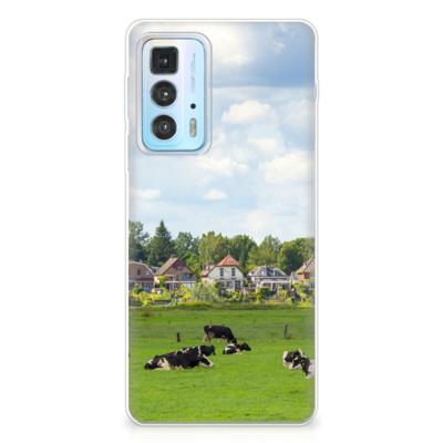Motorola Edge 20 Pro | TPU Hoesje | Koeien