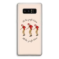 Jingle Ladies: Samsung Galaxy Note 8 Transparant Hoesje
