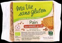 Ma Vie Sans Brood lijnzaad - glutenvrij - bio 375 Gram