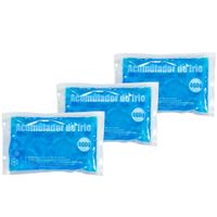 Set van 20x stuks herbruikbare flexibele koelelementen/icepacks 22,5 x 14,5 x 3 cm