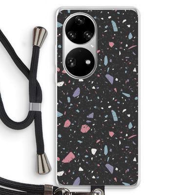Terrazzo N°16: Huawei P50 Pro Transparant Hoesje met koord
