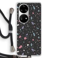 Terrazzo N°16: Huawei P50 Pro Transparant Hoesje met koord
