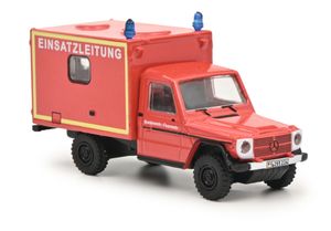 Schuco 452668700 H0 Hulpdienstvoertuig Mercedes Benz G brandweer