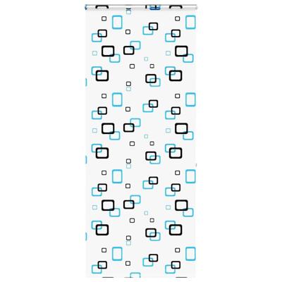 Doucherolgordijn met cassette 100x240 cm stofbreedte 96 cm