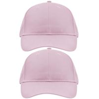 2x stuks myrtle beach baseball cap - 6-panel - voor volwassenen