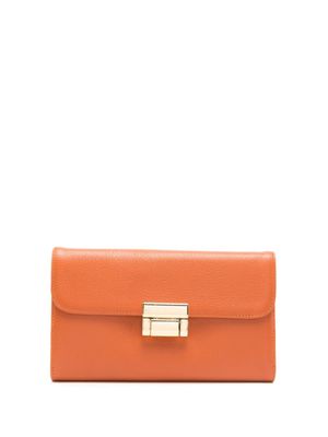 Sarah Chofakian portefeuille Ella en cuir - Orange