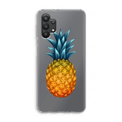 Grote ananas: Samsung Galaxy A32 5G Transparant Hoesje
