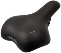 Selle San Remo Fietszadel donau voor stads-/trekkingfietsen - zwart (werkplaatsverpakking)