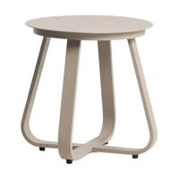 Kave Home Tamaris bijzettafel Ø48 cm Taupe