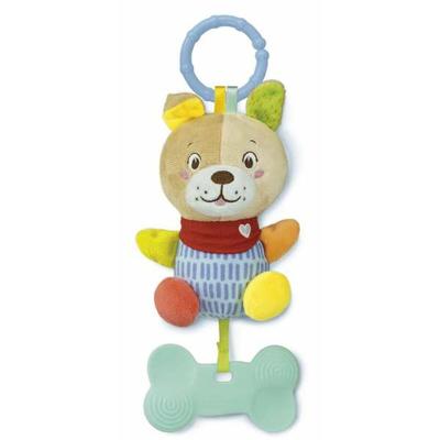 Zacht ratelspeeltje Clementoni Lovely Dog 18 x 25 x 6 cm