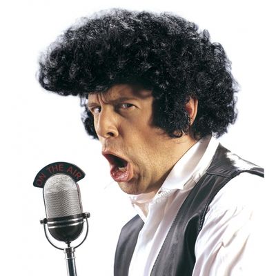 Rock en Roll herenpruik